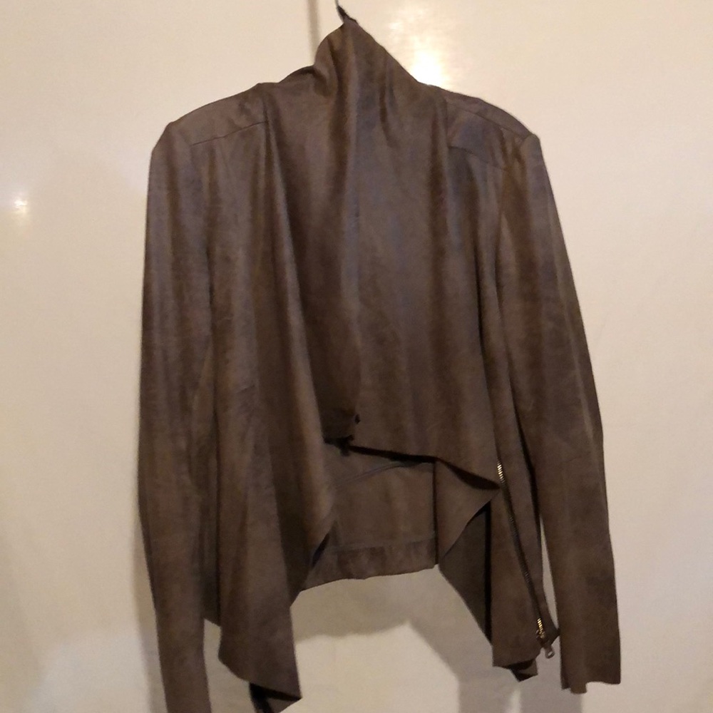 Zara Faux Suede Jacket